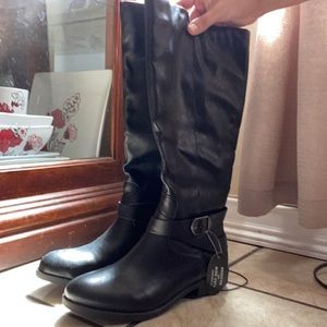 Style & Co faux leather boots
